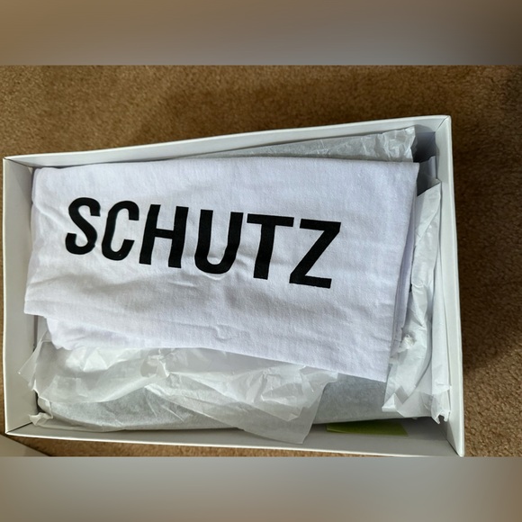 Schutz Dorothy black 2.5” Mesh Pumps Sz 7 - Picture 8 of 9